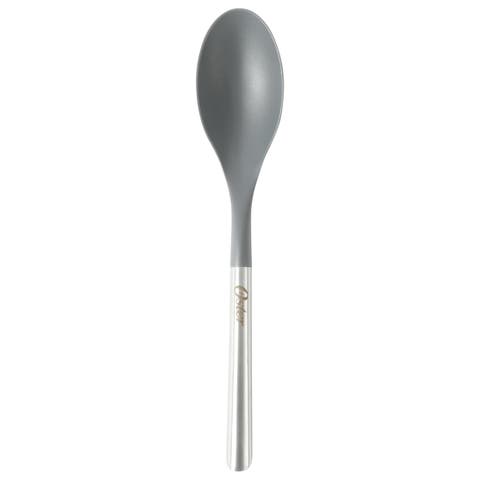 13.8 Inch Nylon Serving Spoon Stainless Steel Handle