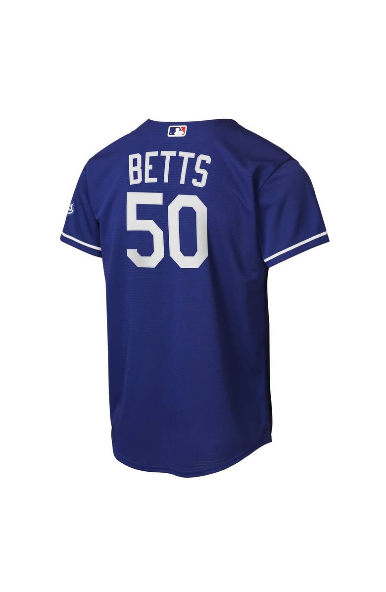 Nike Youth Nike Mookie Betts Royal Los Angeles Dodgers Alternate Stadium Jersey, Alternate, color, Royal
