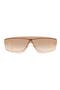 99mm Gradient Oversize Shield Sunglasses