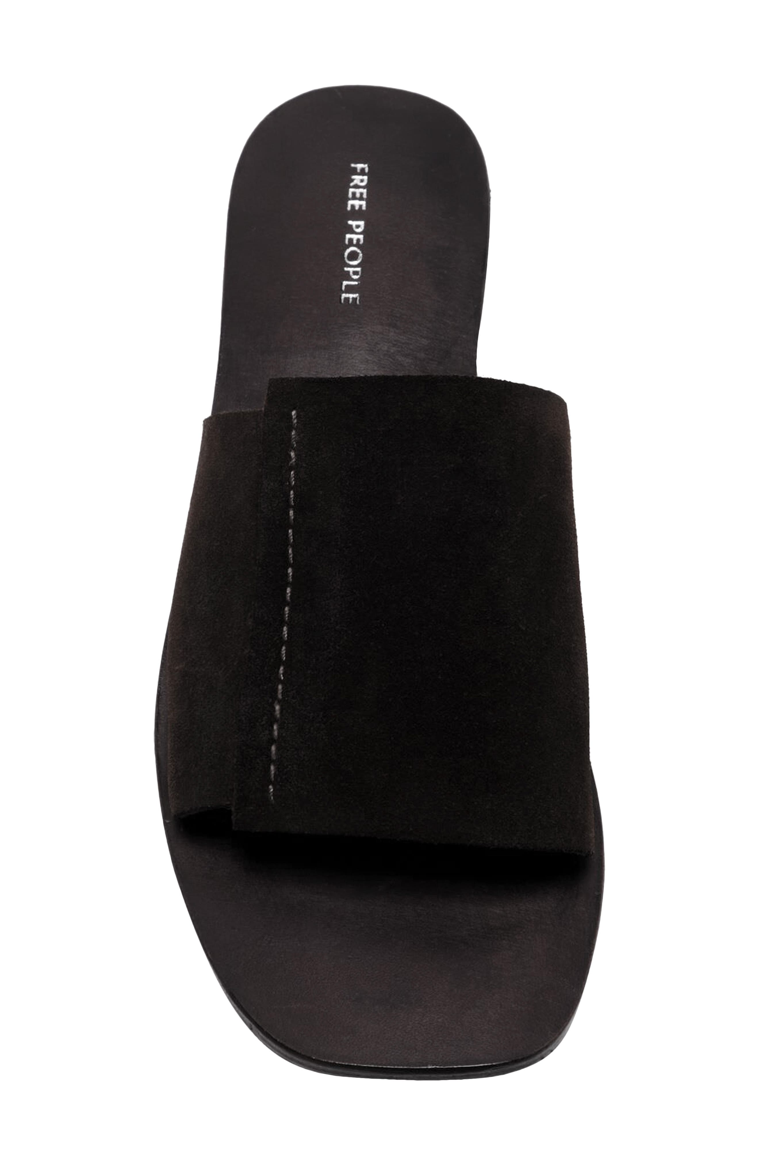 Verona Slide Sandal, Alternate, color, ESPRESSO SUEDE