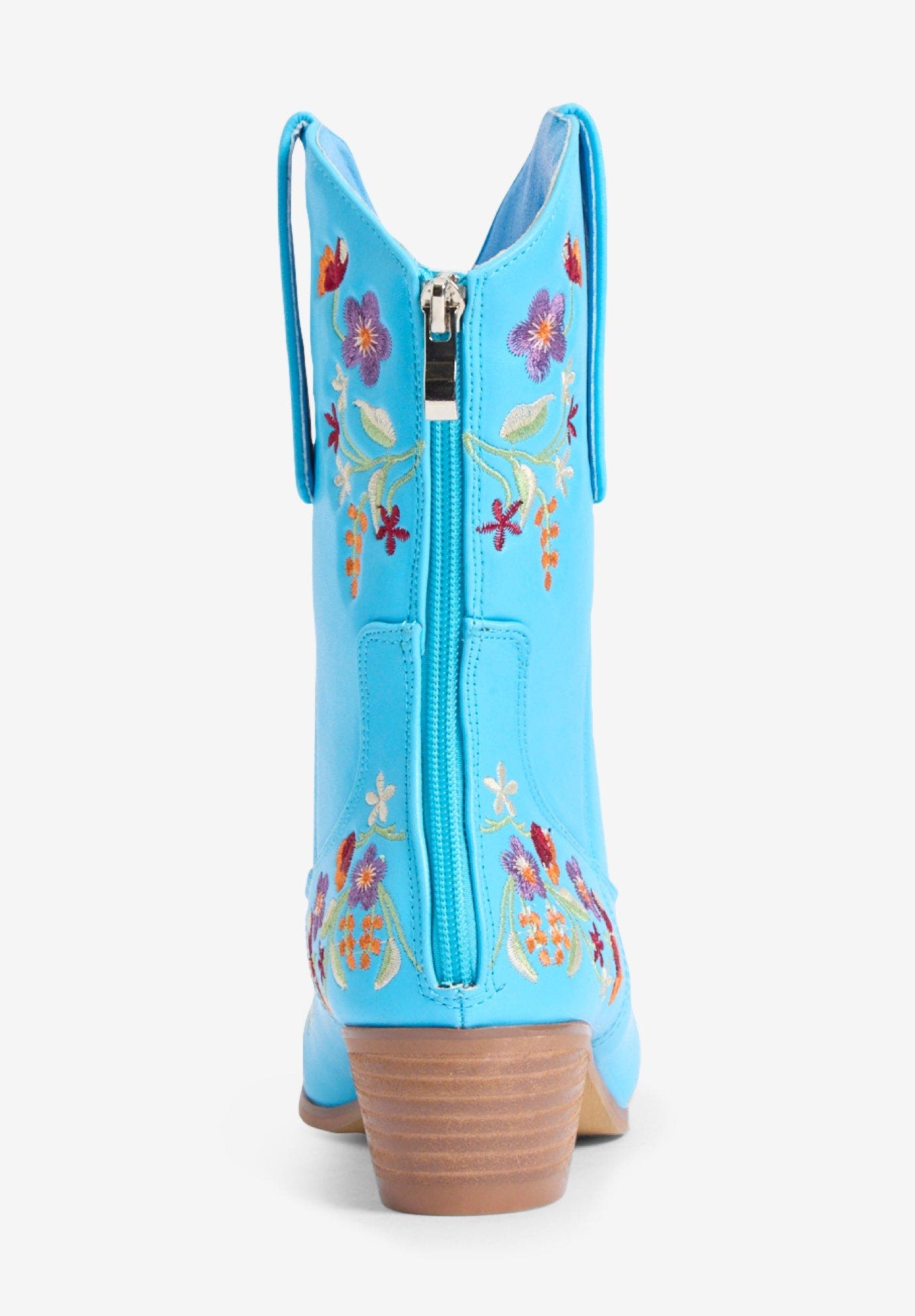 The Irma Wide Calf Boot, Alternate, color, TURQUIOSE