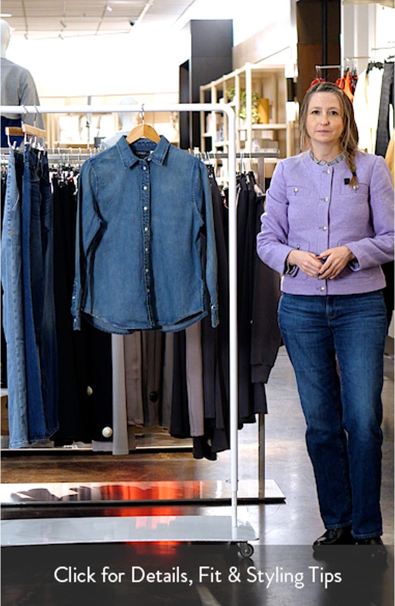 Jamelko Denim Button-Up Shirt, sales video thumbnail