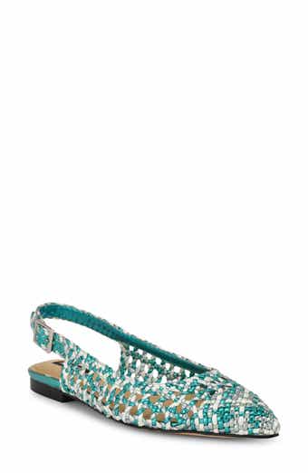 Nine West Soel Slingback Pointed Toe Flat