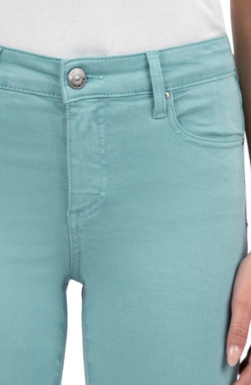 Kut From The Kloth Amy Fray Hem Crop Skinny Jeans In Blue