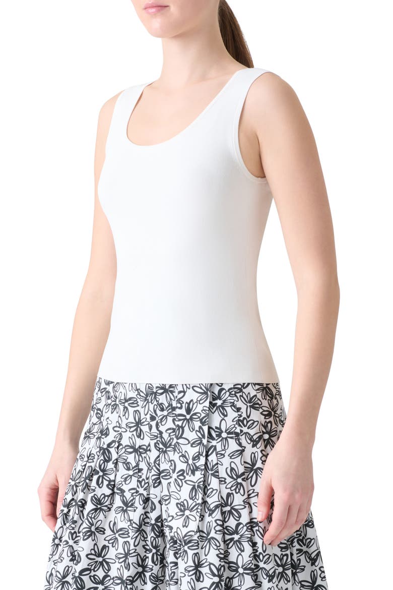Fitted Sweater Tank, Alternate, color, CREAM