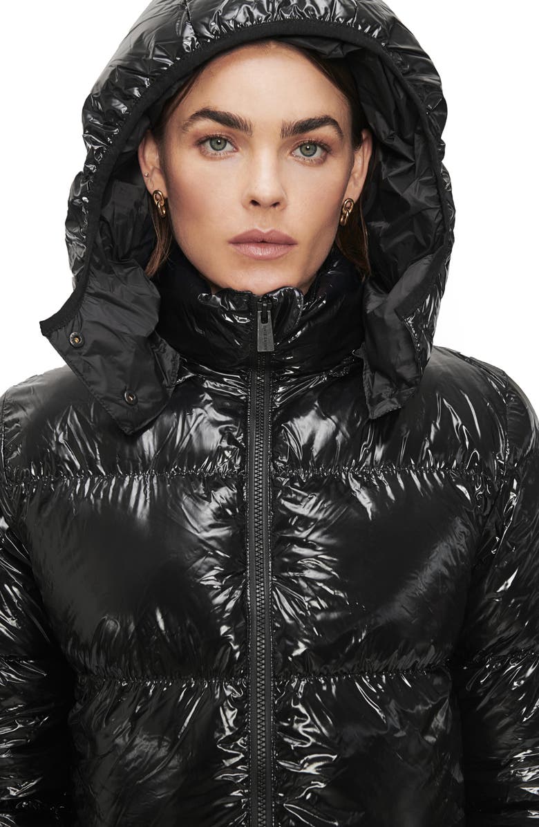 ANINE BING Mary Hooded Puffer Coat, Alternate, color, 