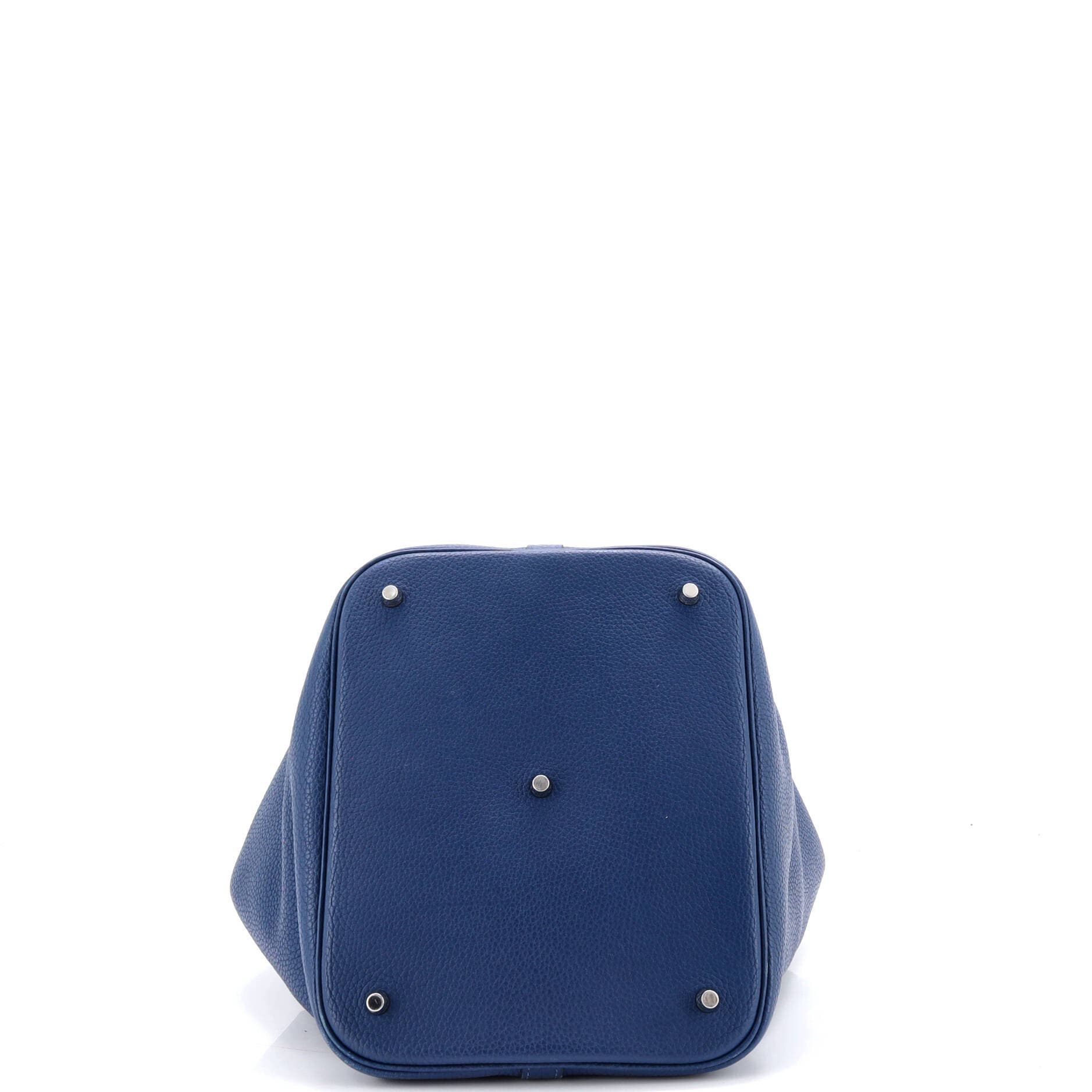 Pre-Owned Hermes Picotin Bag Clemence GM, Alternate, color, Deep Blue