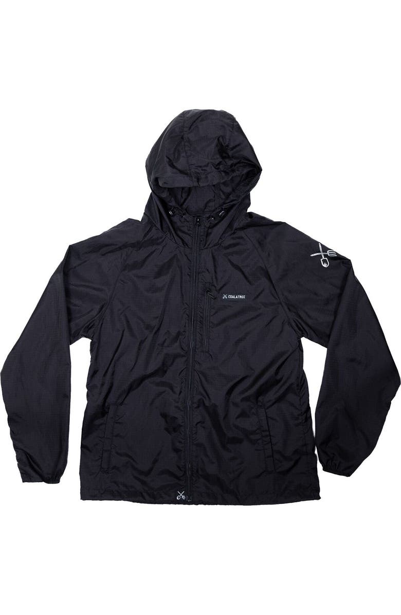 Coalatree Whistler Windbreaker, Main, color, Black