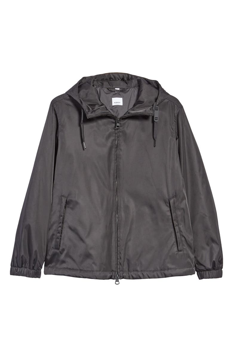 Burberry Stanford EKD Print Hooded Nylon Jacket, Alternate, color, 