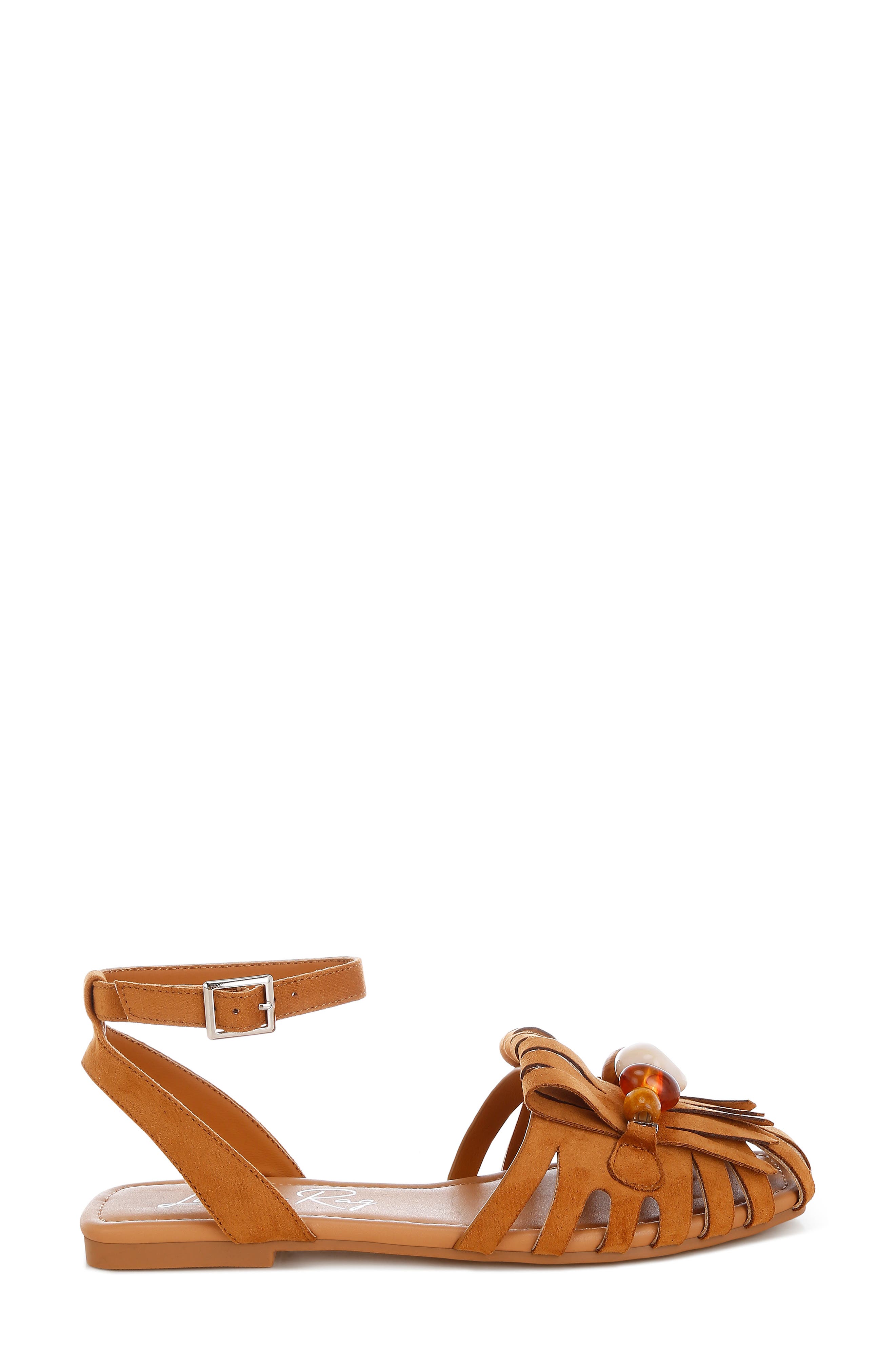 Corvina Ankle Strap Sandal, Alternate, color, TAN
