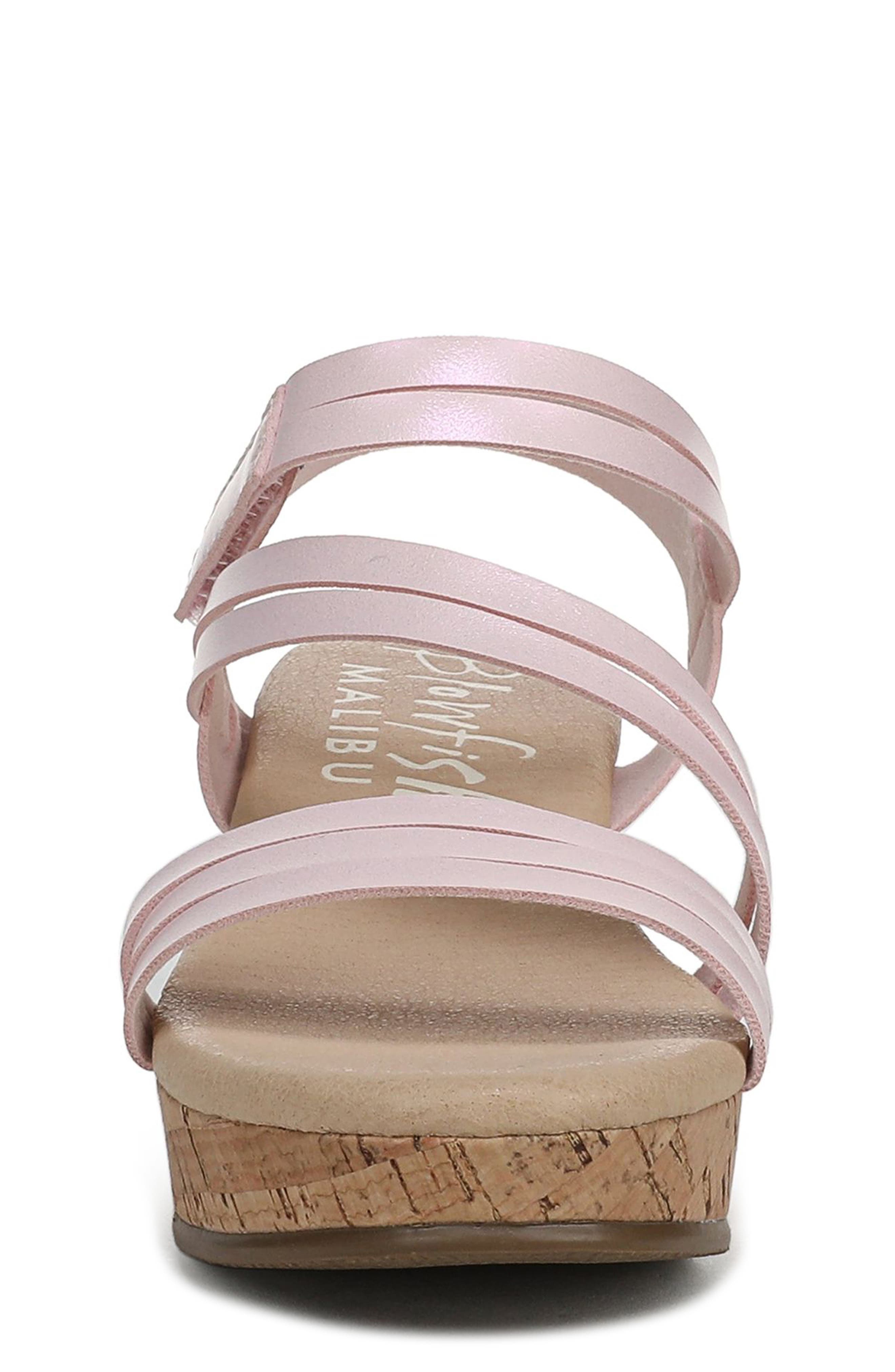 Blowfish Malibu Kids' Lemonade-K Wedge Sandal, Alternate, color, Pink Dragon