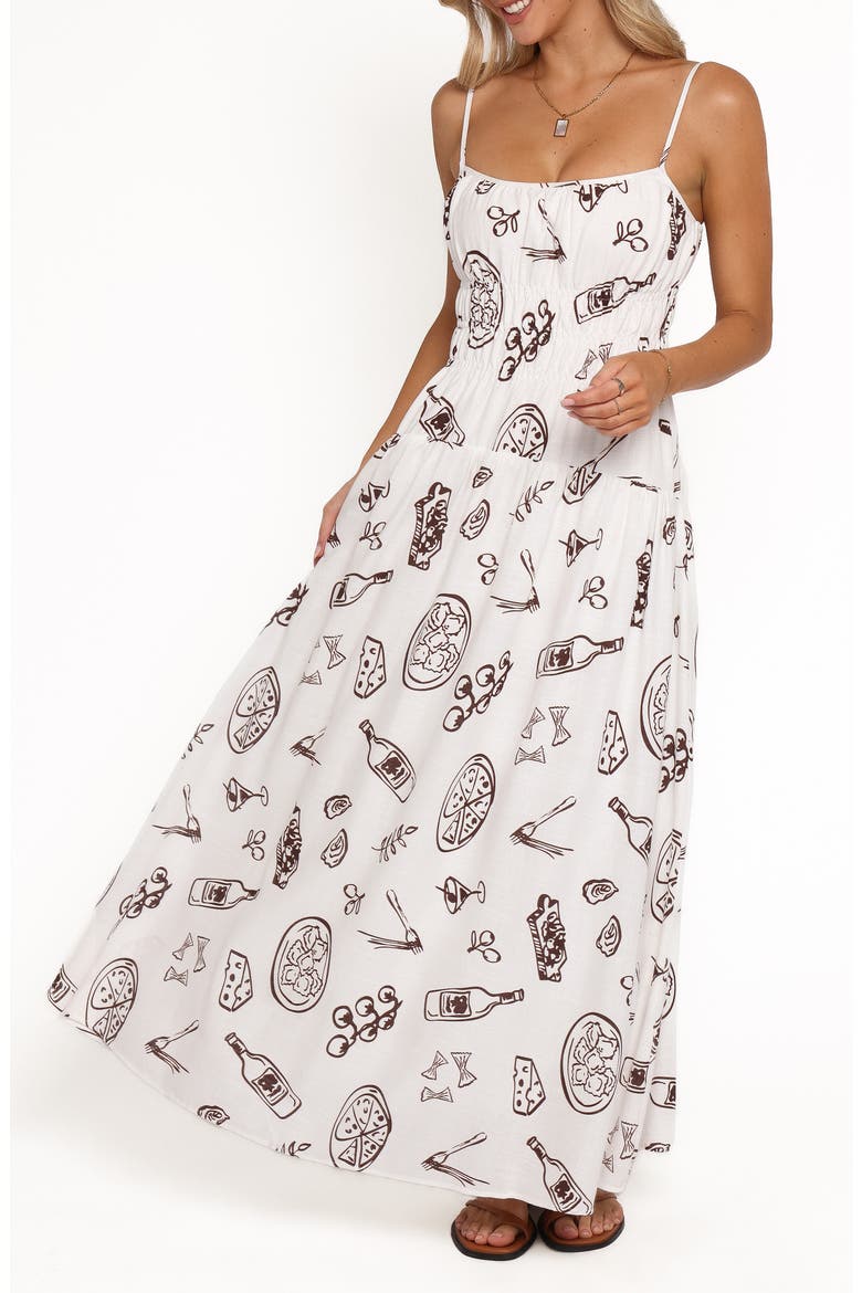 Brittany Maxi Dress, Alternate, color, ALFRESCO