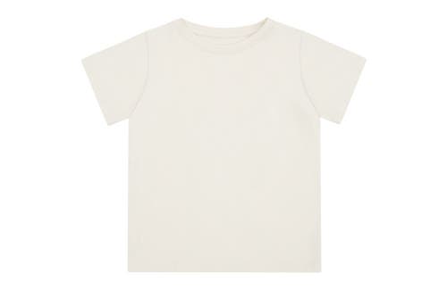 Vild House Of Little Organic Cotton T-shirt In Ecru - No Dye