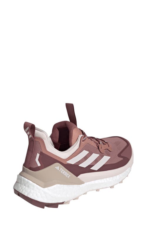 Adidas Originals Adidas Terrex Free Hiker 2.0 Hiking Shoe In Warm Clay/putty Mauve/crimson