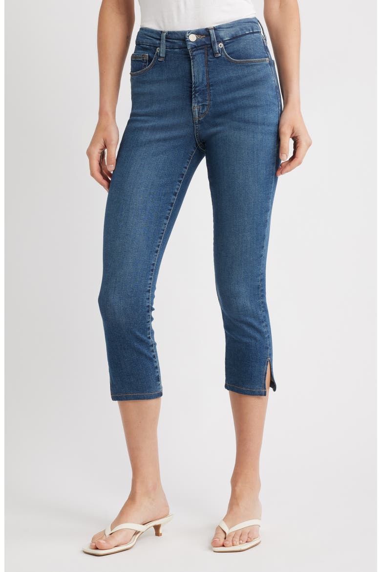 Good Capri Jeans, Main, color, BLUE004