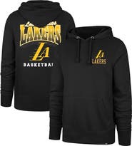 '47 Men's '47 Black Los Angeles Lakers 2025/26 City Edition Jab Step Headline Hoodie