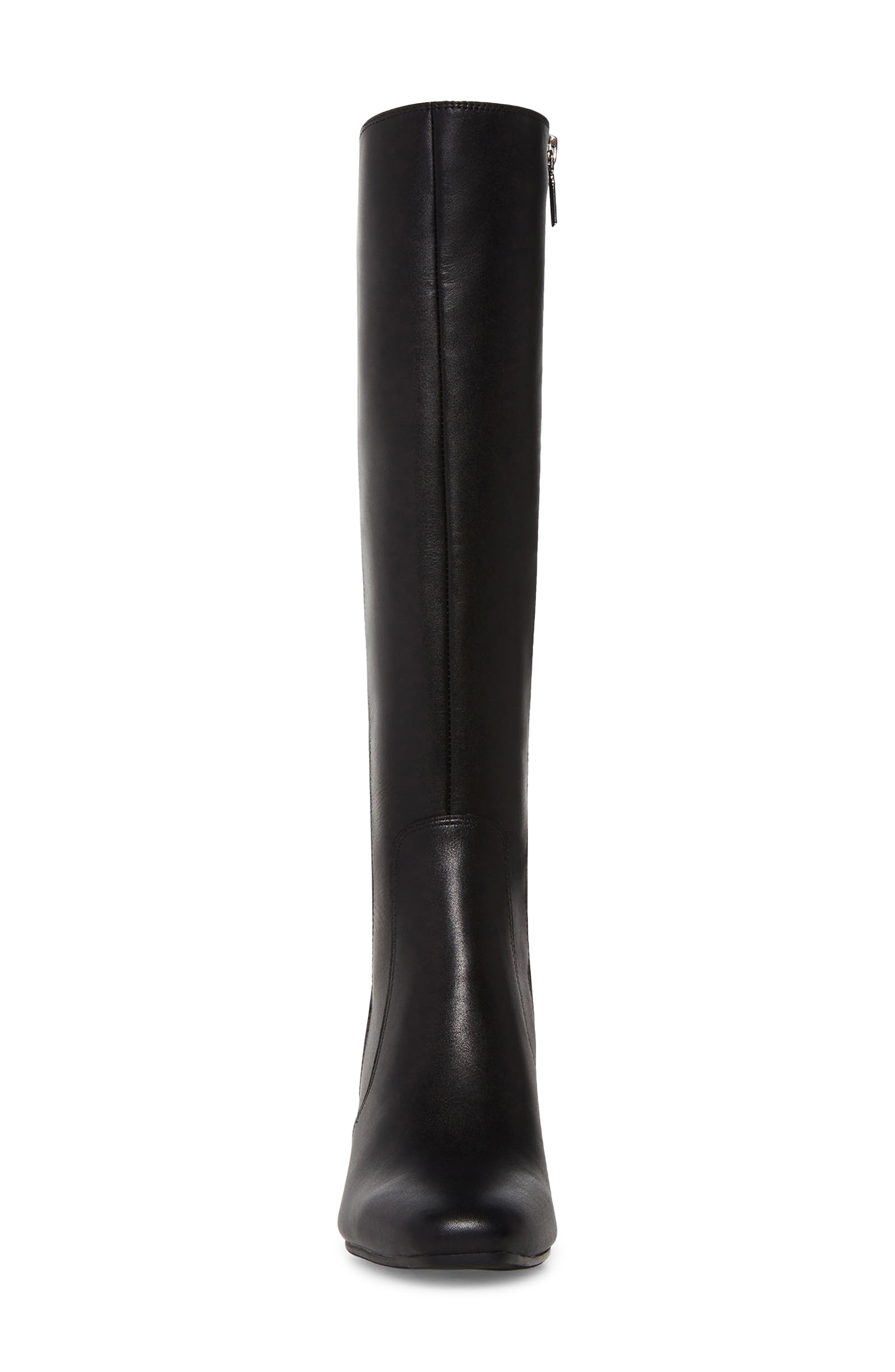Blondo Silvana Waterproof Knee High Boot, Alternate, color, Black Leather/ Stretch