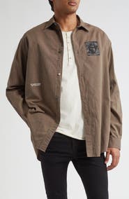 Undercover Oversize Button-Up Shirt