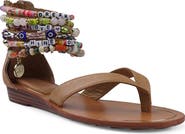 ZIGI Farina Beaded Ankle Cuff Sandal