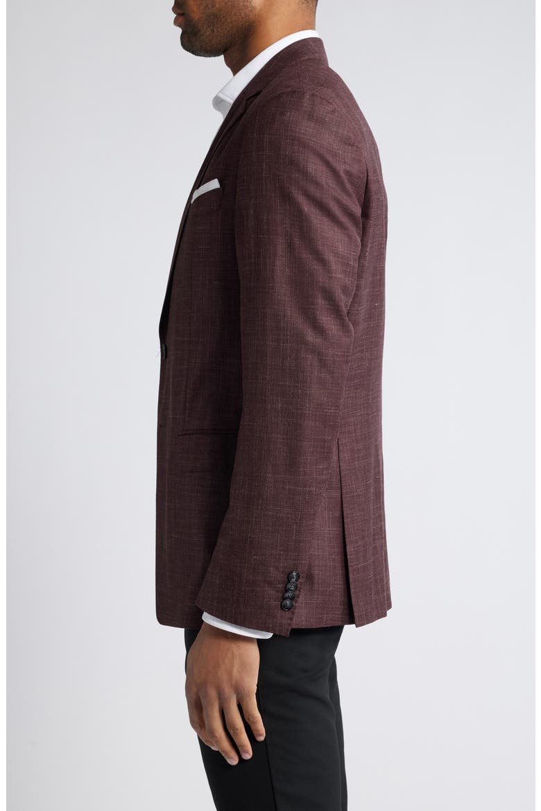 Wool Slubs BOSS Hutson Slub Wool & Silk Blend Sport Coat (Men) | Nordstromrack