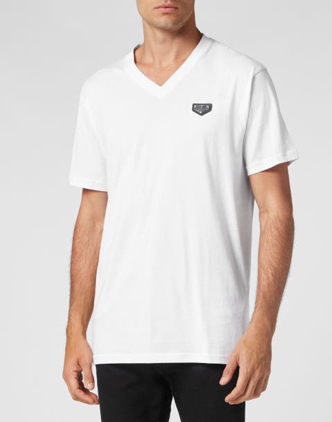 T-Shirt V-Neck Ss Men