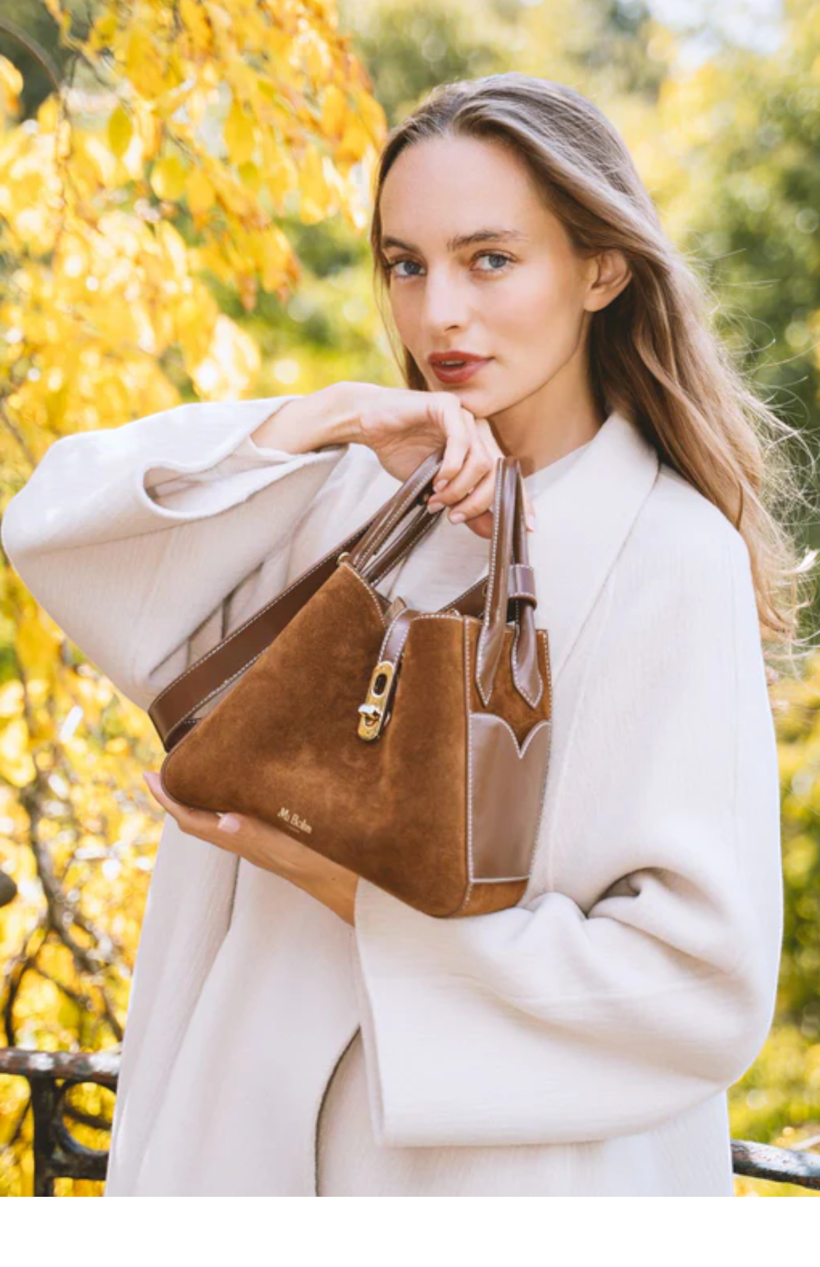 Cotswolds Genuine Tote Leather Shoulder Bag, Alternate, color, Brown