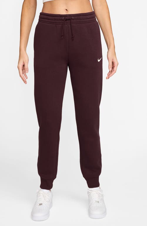 Nike Sportswear Phoenix Fleece Mid Rise Joggers In Multi