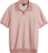 BOSS H-Narciso Stripe Johnny Collar Polo