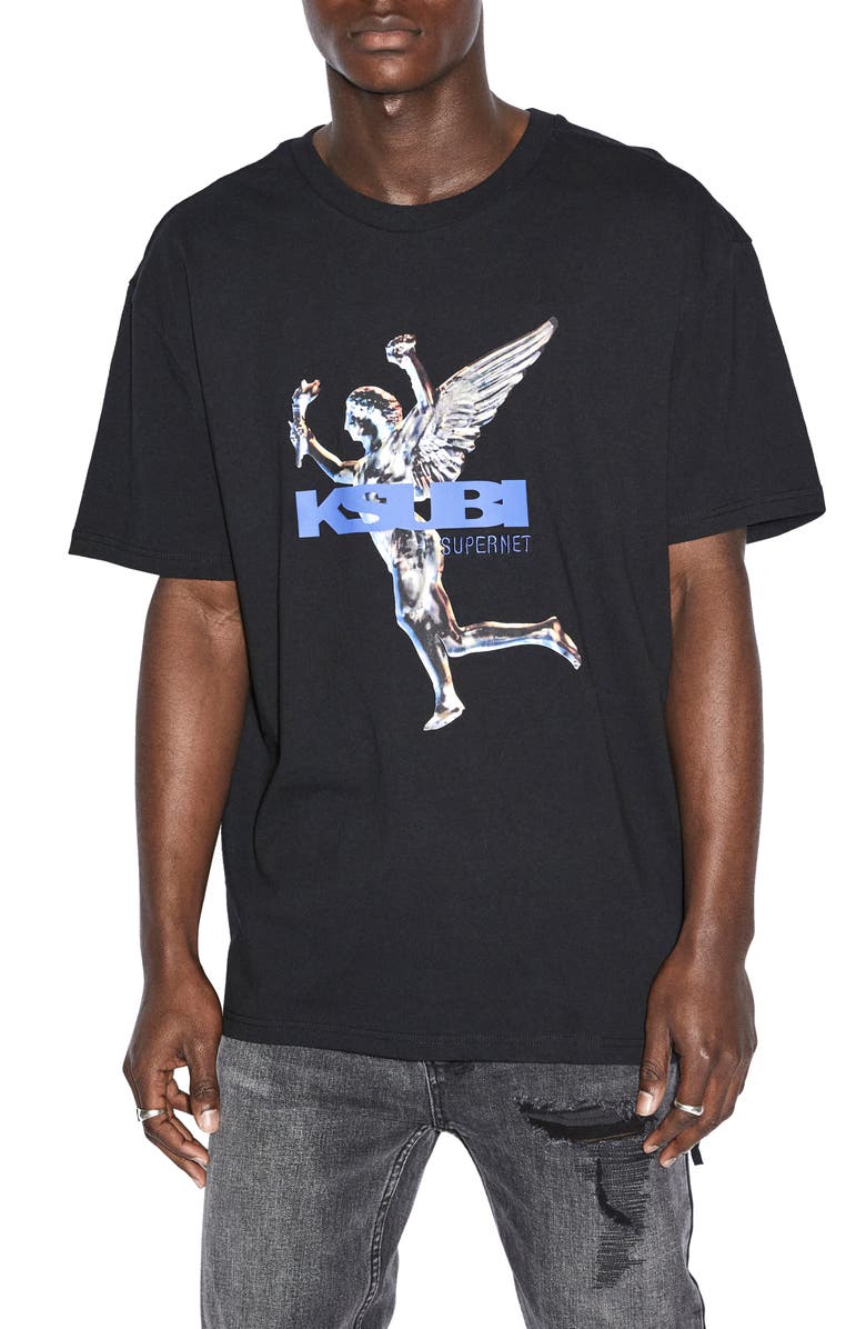 Ksubi Rolls Kash Cotton Graphic Tee, Main, color, 