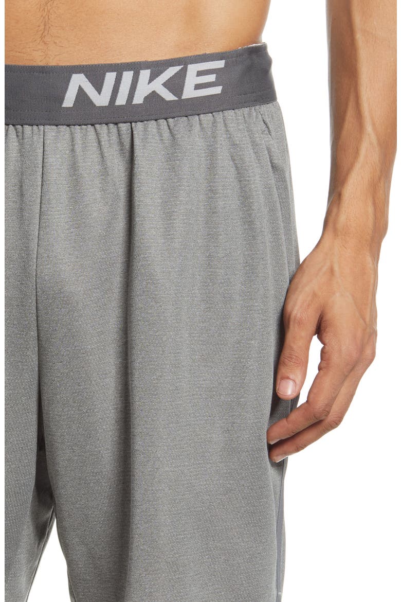 Dri-FIT Veneer Training Shorts, Alternate, color, IRON GREY/ LIGHT SMOKE GREY