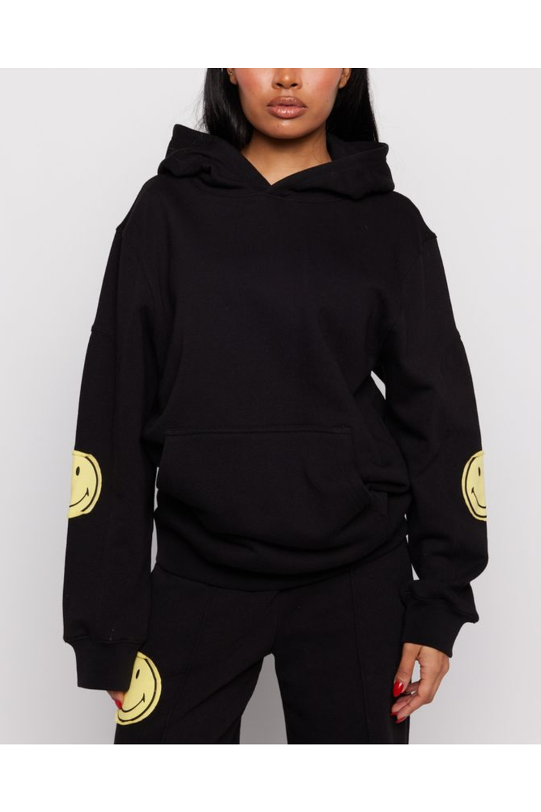 Samii Rinn Samii Ryan SMILEY OVERSIZED HOODIE (Women) | Nordstrom