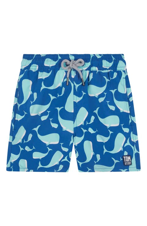 Kids' Whale Swim Trunks (Toddler, Little Kid & Big Kid)