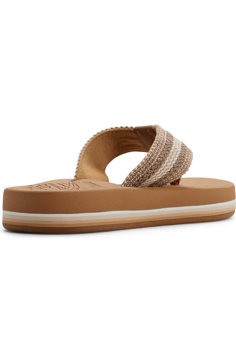 Roxy Colbee Flip Flop, Alternate, color, Natural