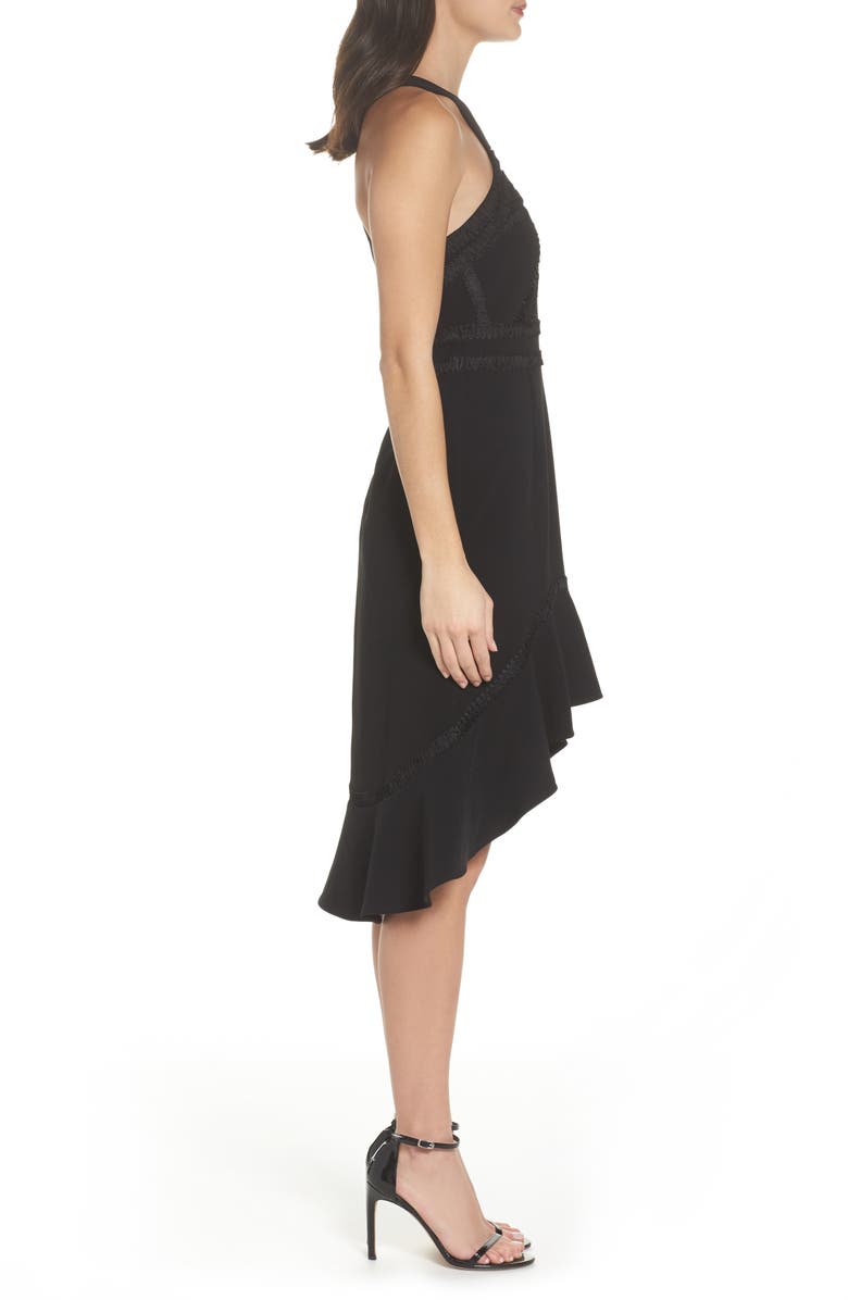 Foxiedox Aviana High/Low Halter Neck Dress, Alternate, color,