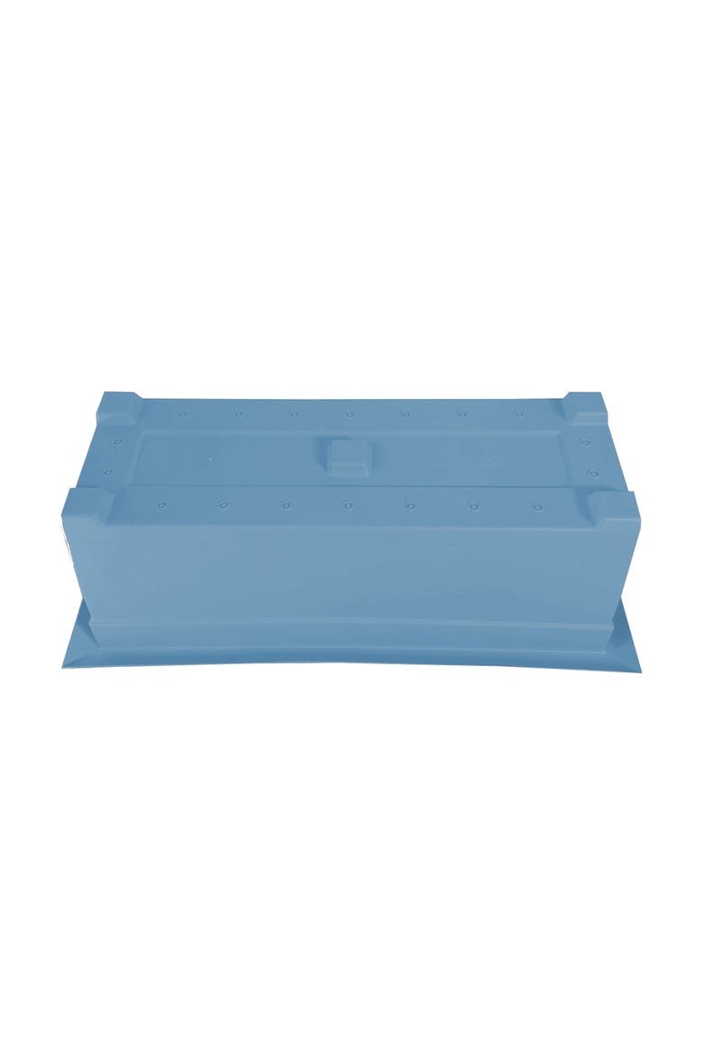 Dayton Large Window Deck Box Planter 27 Inch Blue, Alternate, color, Blue