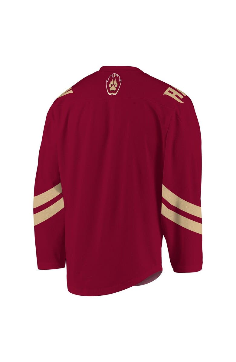 ADPRO Sports Youth Maroon Albany FireWolves Sublimated Replica Jersey, Alternate, color, Maroon