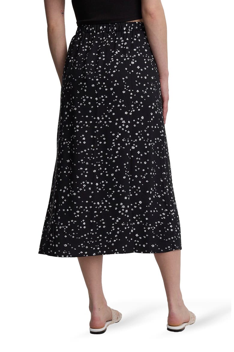 Yaletown Skirt, Alternate, color, Meteorite Black/Bloom Floral