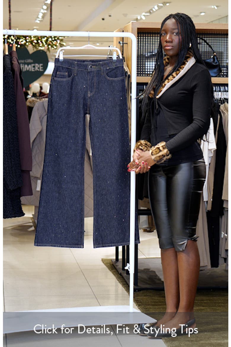 Ember Sparkle Wide Leg Jeans video