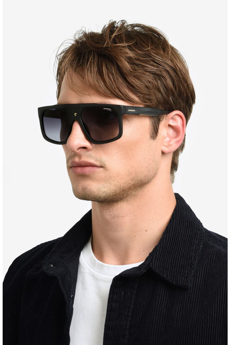 59mm Flat Top Sunglasses, Alternate, color, 0003-9O
