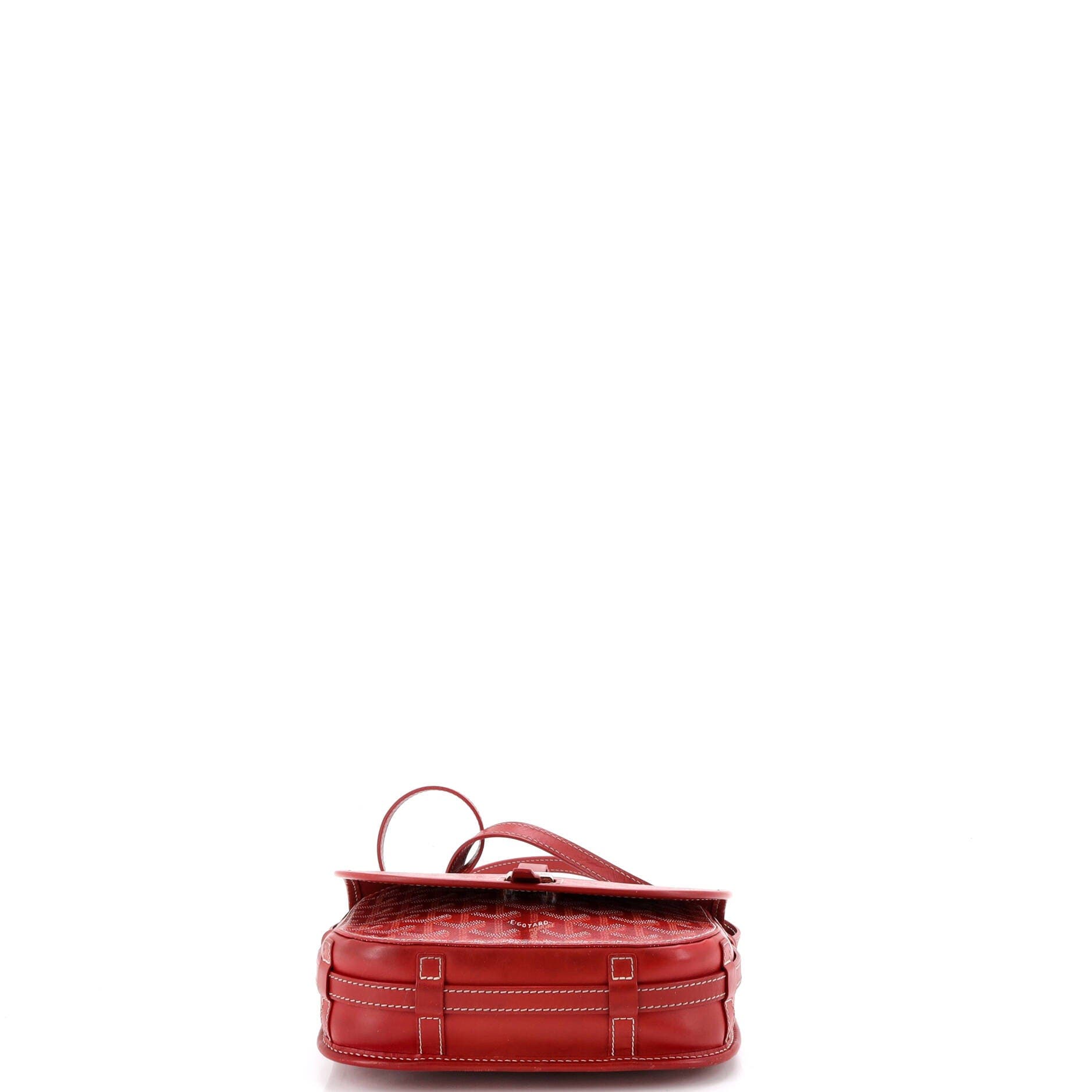 Belvedere II Messenger Bag Coated Canvas PM, Alternate, color, Red