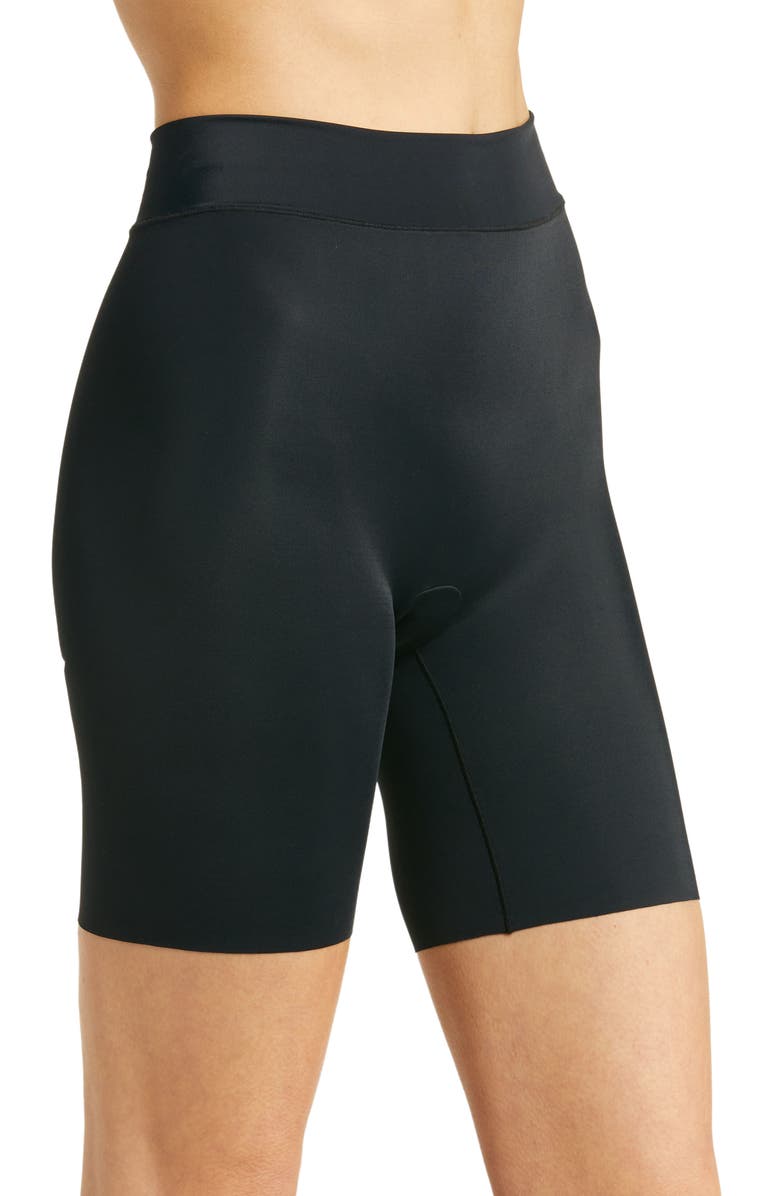 Proof<sup>®</sup> Period & Leak Resistant Super Light Absorbency Smoothing Shorts, Alternate, color, Black