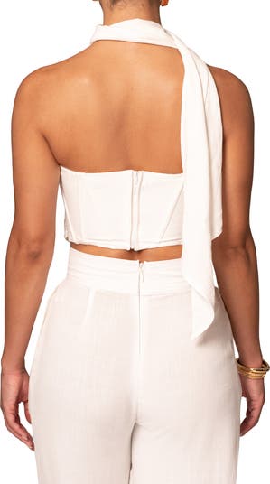 Coastal Bliss Scarf Strapless Corset