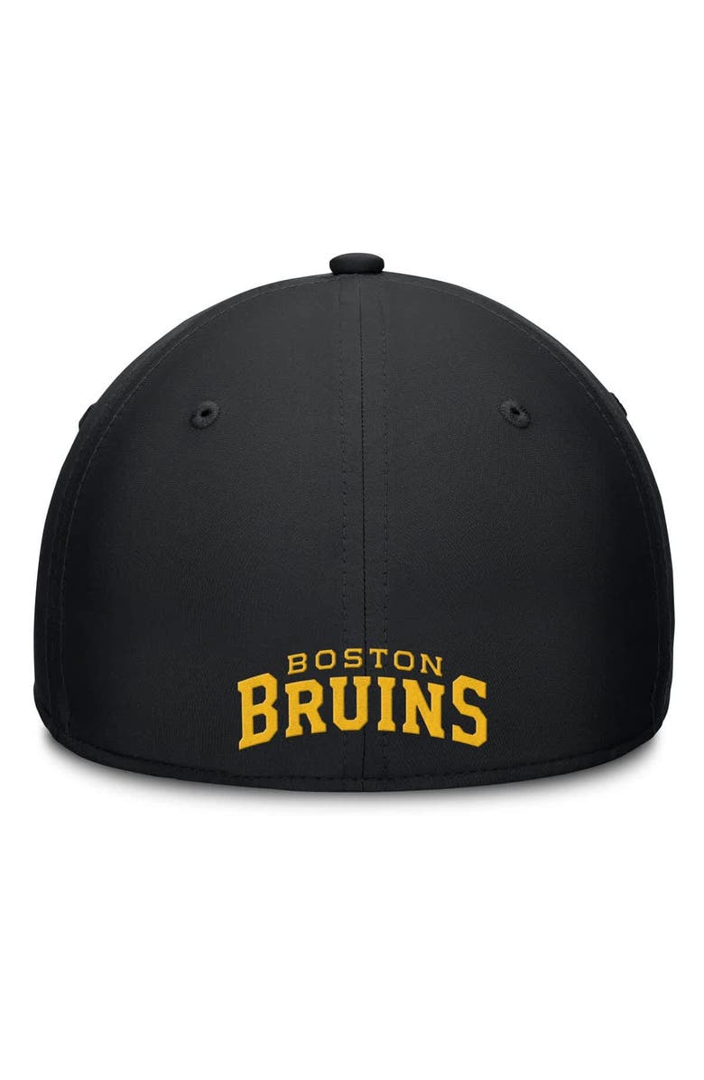 FANATICS Men's Fanatics Black Boston Bruins Primary Logo Flex Hat, Alternate, color, Black