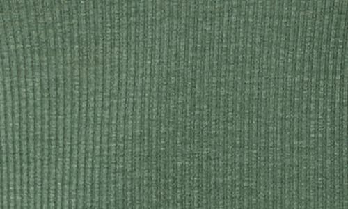 Florence By Mills Tipped Crewneck Rib T-shirt In Green