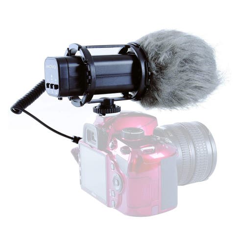 VXR300 X/Y Stereo Condenser Video Microphone Compatible with DSLR Cameras & Camcorders