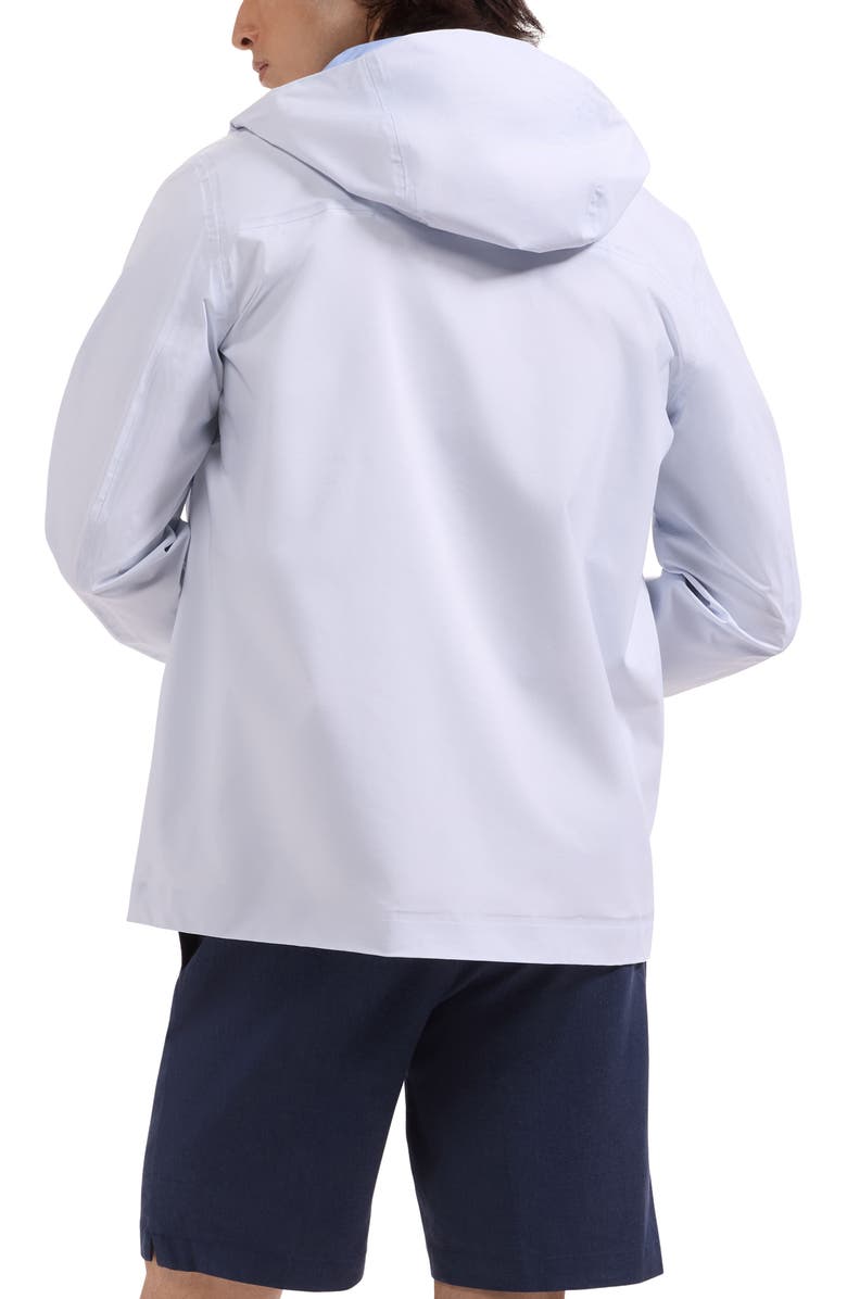 Bugatchi Full Zip Anorak, Alternate, color, White