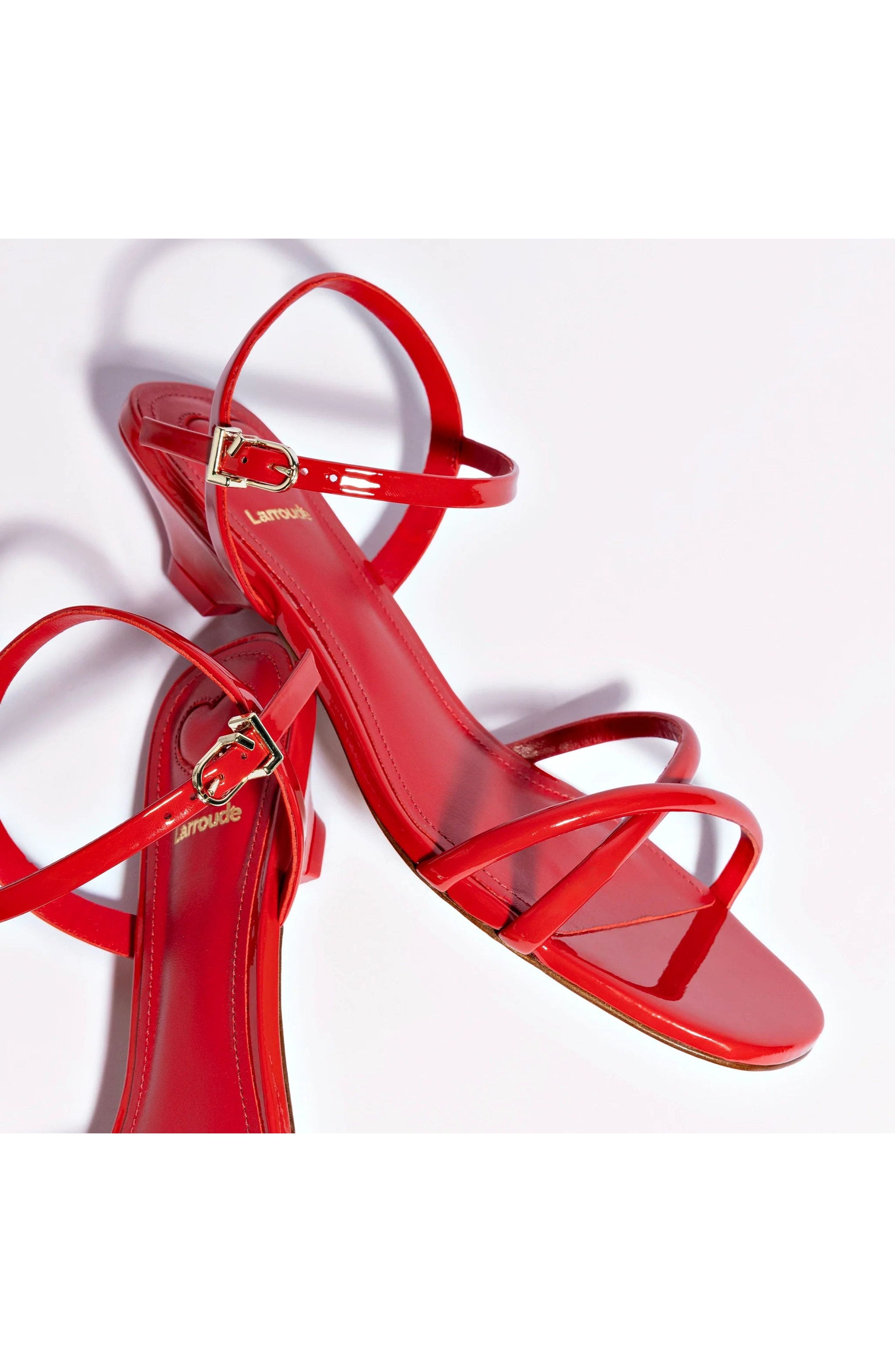 Charlotte Sandal, Alternate, color, Scarlet