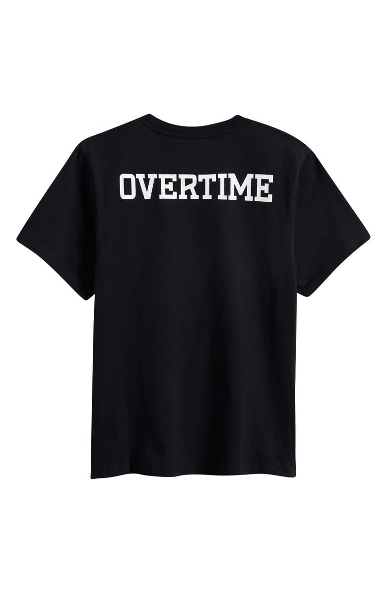 OVERTIME Kids' Classic Logo Graphic T-Shirt, Alternate, color, Black