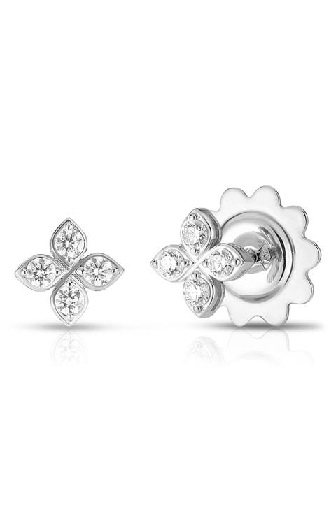 Love in Verona Diamond Stud Earrings