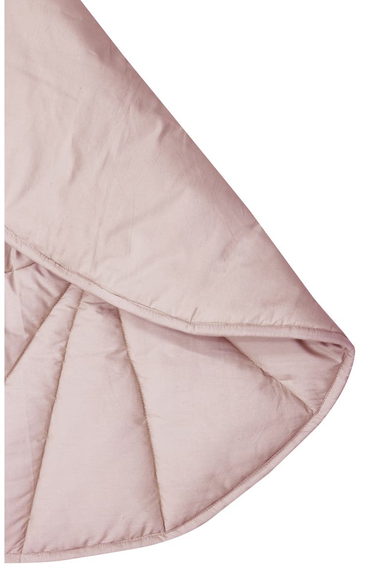 Water Lily Organic Cotton Play Mat, Alternate, color, VINTAGE NUDE